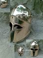 IR8093 GREEK CORINTHIAN HELMET-BRASS BY IOTC ARMOURY